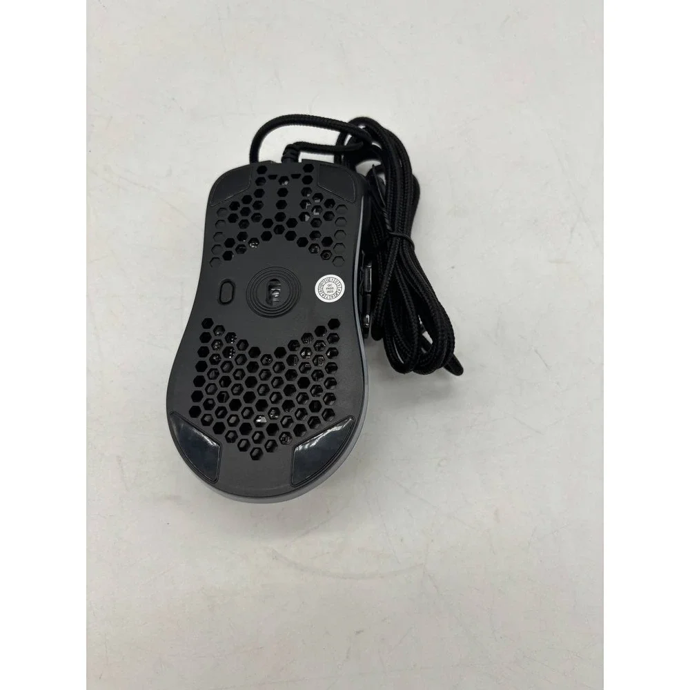 HKSJ J900 RGB Lighting Honeycomb Lightweight Gaming Mouse
